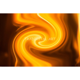 Fluid Fire Flame Digital Art